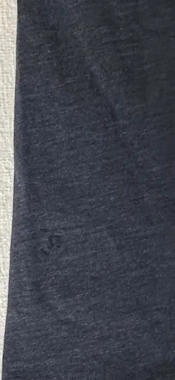 Lululemon Men's Large Long sleeve Crewneck T-Shirt Heather Blue athletic work - Picture 8 of 9
